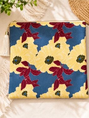 Rachel Pally Anthropologie Floral Cosmetic Bag